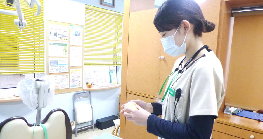歯科診療終了・後片付け